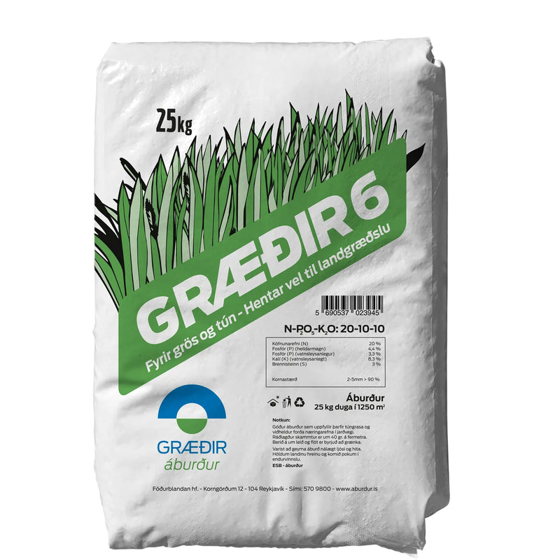 Græðir 6 25kg